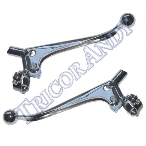 LEVER PR FRONT BRAKE & CLUTCH 1 CAM ADJ BALL ENDED + CLIP"