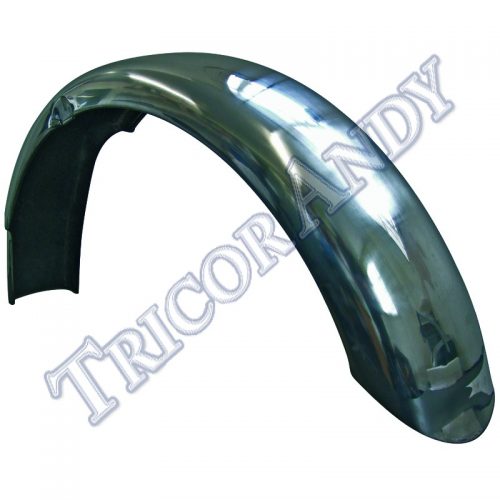 MUDGUARD REAR STAINLESS RAZOR EDGE 500/650 63-67
