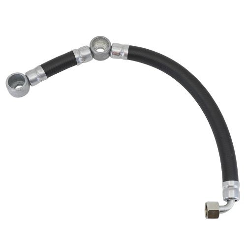 FUEL LINE T100T 68-74 TWIN CARB SINGLE PETROL TAP BLACK PIPE