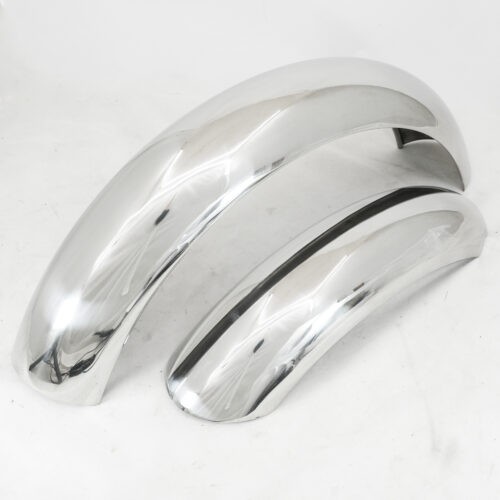 MUDGUARD REAR VINCENT TWIN STAINLESS